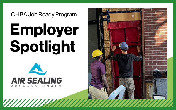 OHBA Job Ready Employer Air Sealing Pros